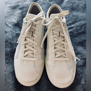 Rothy's Cream Sneakers Minimalist Design